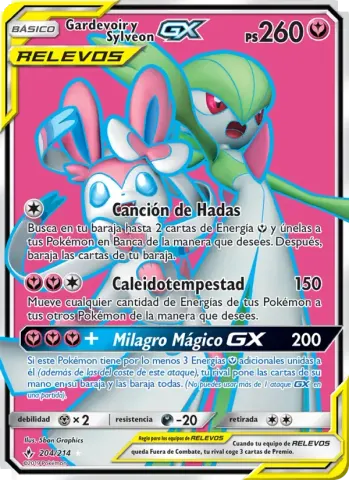 Gardevoir y Sylveon GX · 204