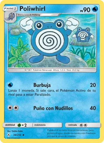 Poliwhirl · 38