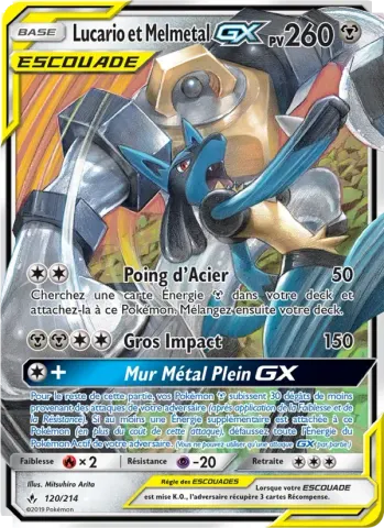 Lucario et Melmetal GX · 120