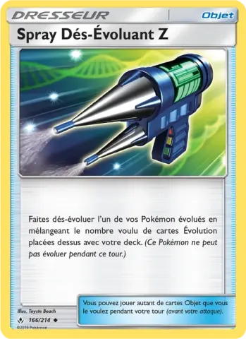 Spray Dés-Évoluant Z · 166