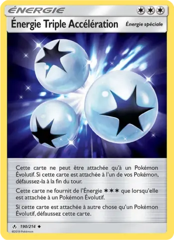 Énergie Triple Accélération · 190