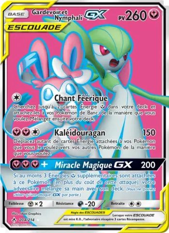 Gardevoir et Nymphali GX · 204