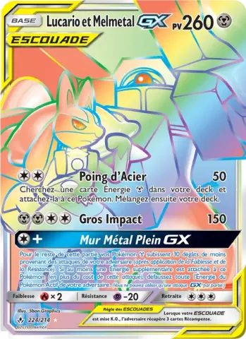 Lucario et Melmetal GX · 224