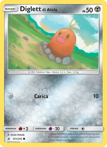 Diglett di Alola · 121