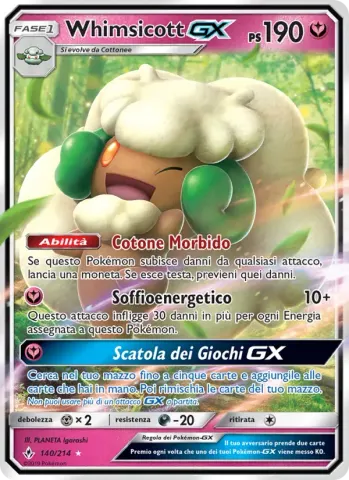 Whimsicott GX · 140
