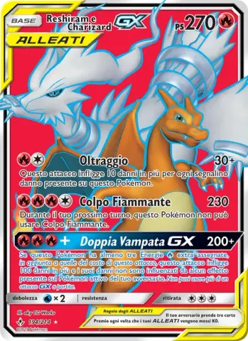 Reshiram e Charizard GX · 194