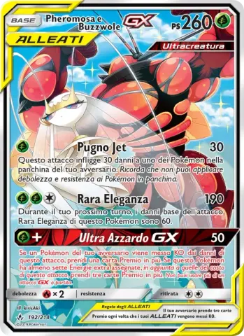 Pheromosa e Buzzwole GX · 192