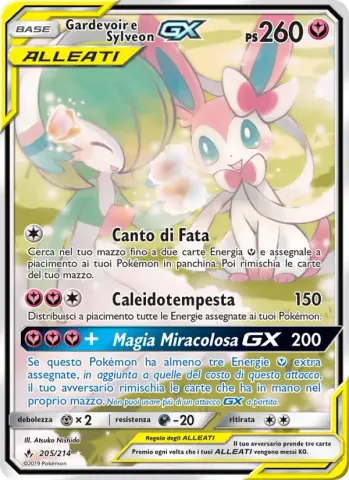 Gardevoir e Sylveon GX · 205