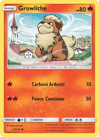 Growlithe · 21