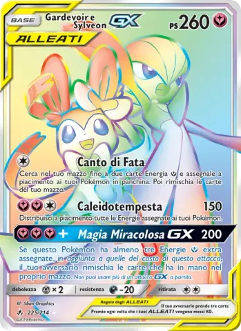 Gardevoir e Sylveon GX · 225