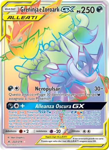 Greninja e Zoroark GX · 222