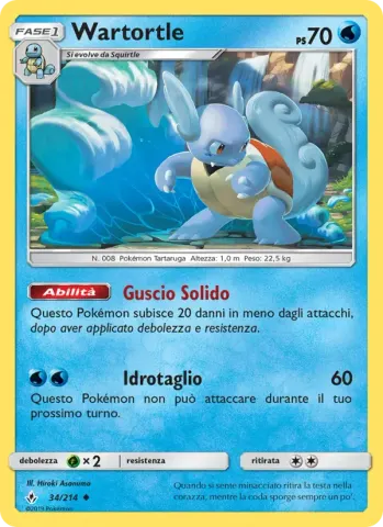 Wartortle · 34
