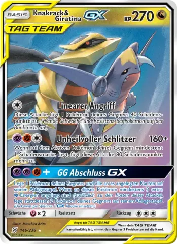 Knakrack & Giratina GX · 146