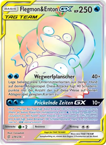 Flegmon & Enton GX · 239