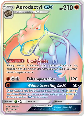 Aerodactyl GX · 244