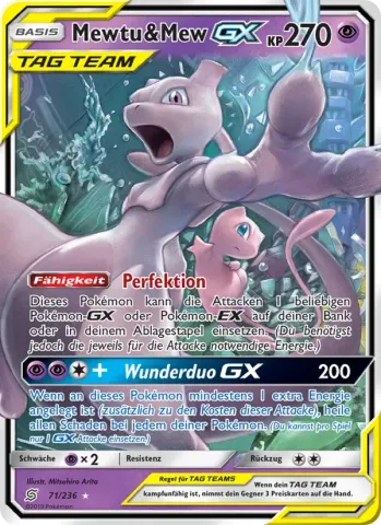 Mewtu & Mew GX · 71