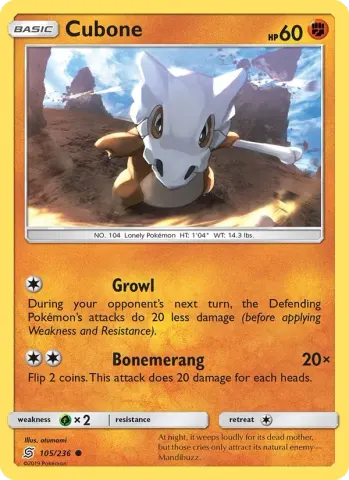 Cubone · 105