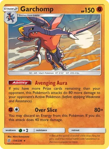 Garchomp · 114