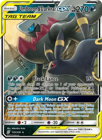 Umbreon & Darkrai GX · 125