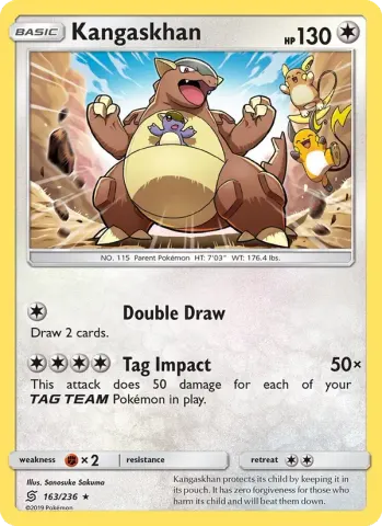Kangaskhan · 163
