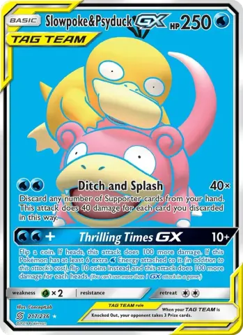 Slowpoke & Psyduck GX · 217