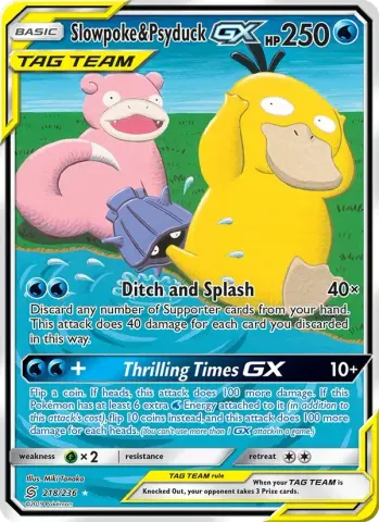 Slowpoke & Psyduck GX · 218