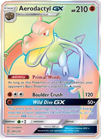 Aerodactyl GX · 244