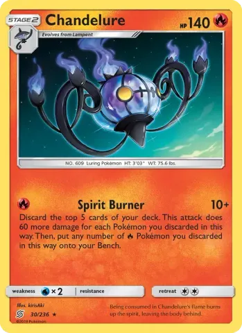 Chandelure · 30