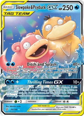 Slowpoke & Psyduck GX · 35