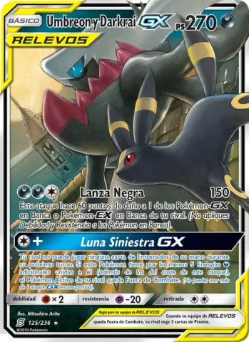 Umbreon y Darkrai GX · 125