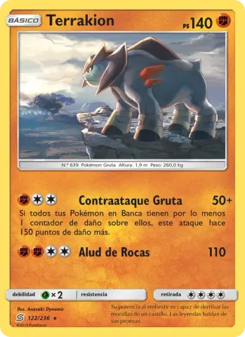 Terrakion · 122