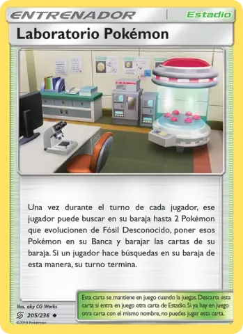 Laboratorio Pokémon · 205