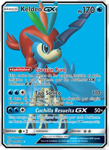 Keldeo GX · 219