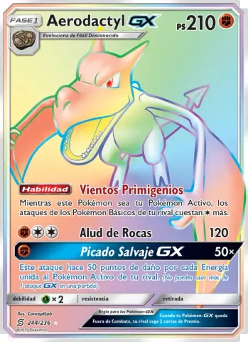 Aerodactyl GX · 244