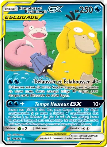 Ramoloss et Psykokwak GX · 218
