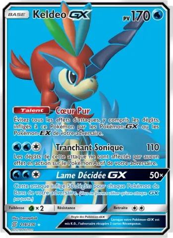 Keldeo GX · 219