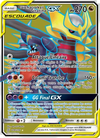 Carchacrok et Giratina GX · 228