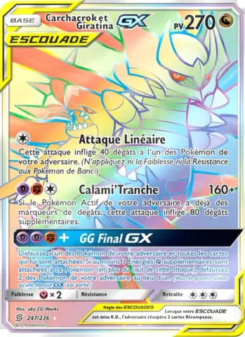 Carchacrok et Giratina GX · 247