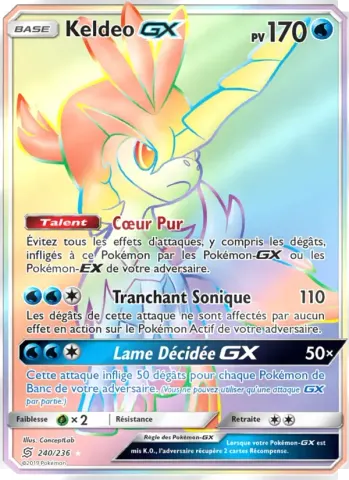 Keldeo GX · 240