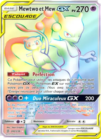 Mewtwo et Mew GX · 242