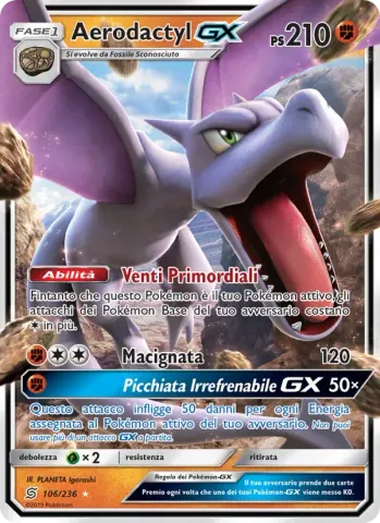Aerodactyl GX · 106