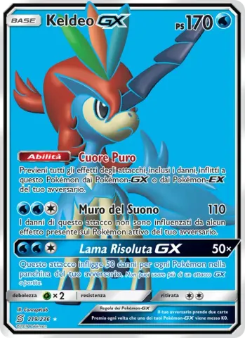 Keldeo GX · 219