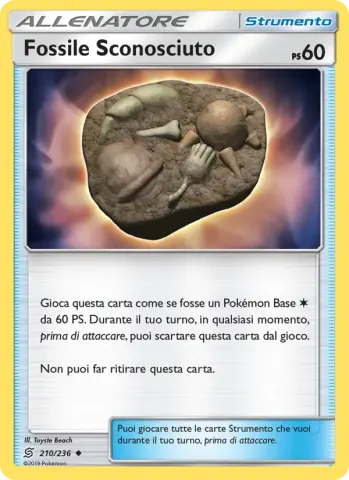 Fossile Sconosciuto · 210