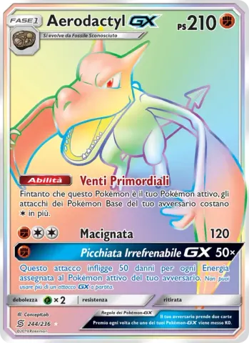 Aerodactyl GX · 244