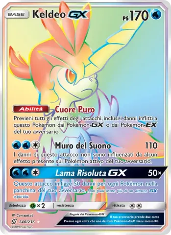Keldeo GX · 240