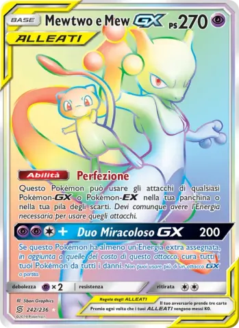 Mewtwo e Mew GX · 242