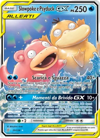 Slowpoke e Psyduck GX · 35