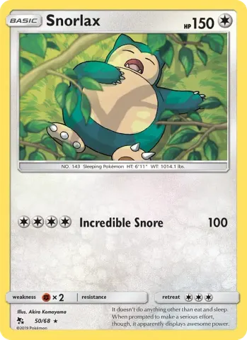Snorlax · 50