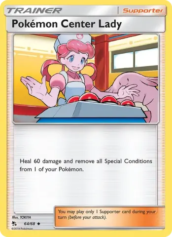 Pokémon Center Lady · 64