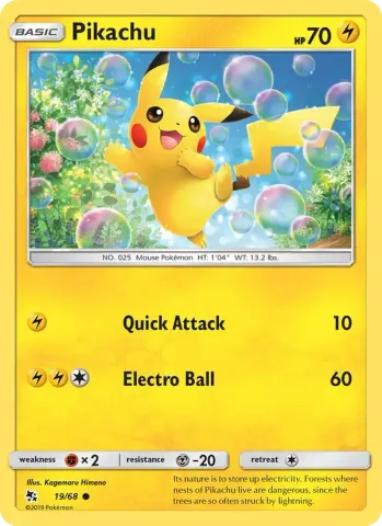 Pikachu · 19